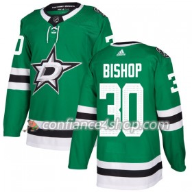 Adidas Maillot de Hockey Dallas Stars Jacket Ben Bishop 30 2017-2018 Kelly Vert Authentic - Homme